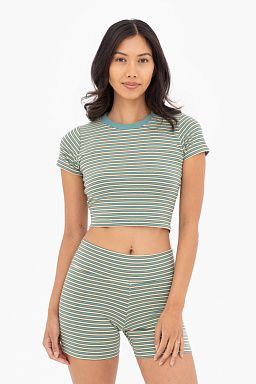 Casual T-shirt Stripe