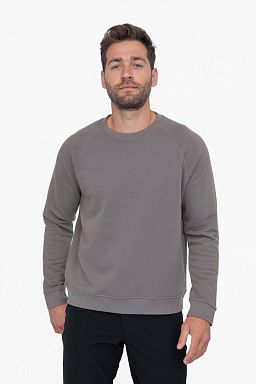 Cotton Blend Classic Crewneck