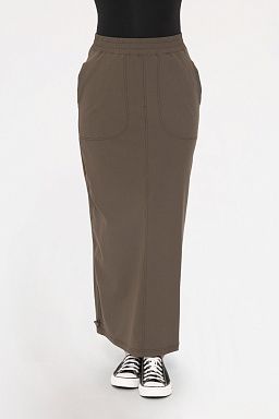 Mid-Rise Adjustable Maxi Dark olive