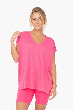 Modal Blend Relaxed V-Neck