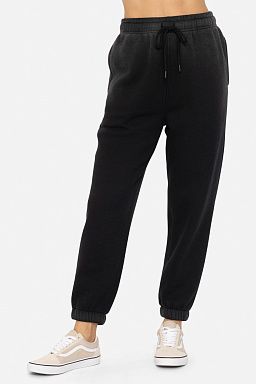 Ombre Spray Sweat Pants Black